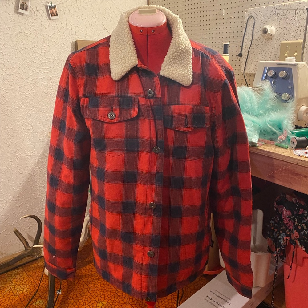 large plaid
